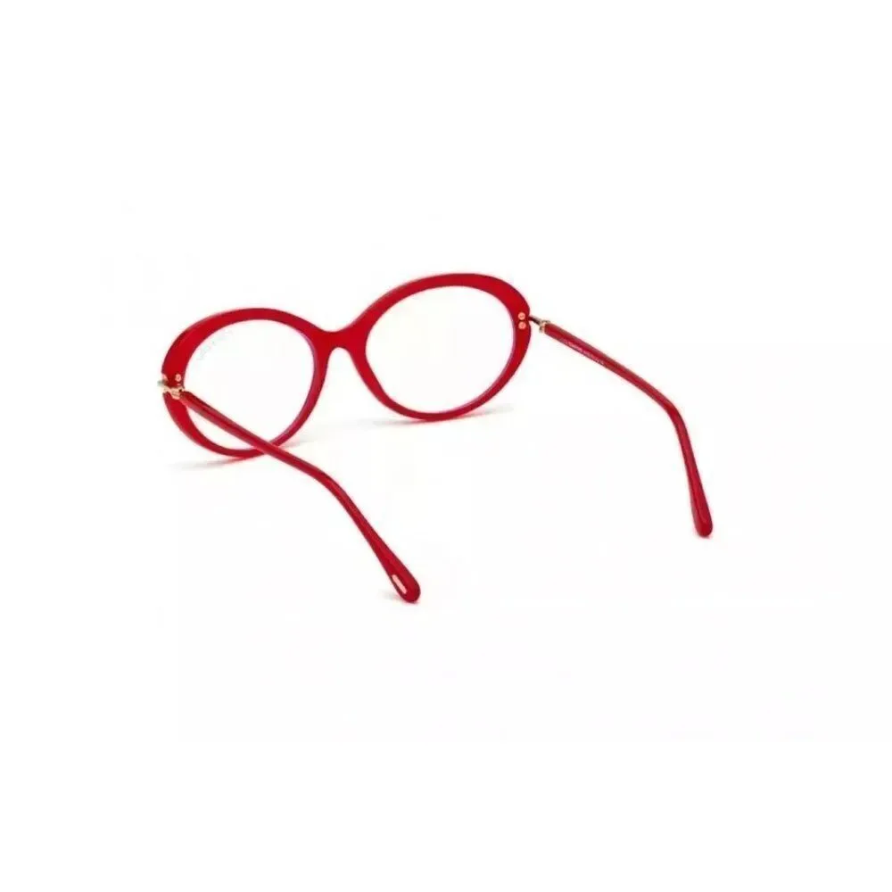 New Authentic Tom Ford FT5675-B-066-56 Round Eyeglasses